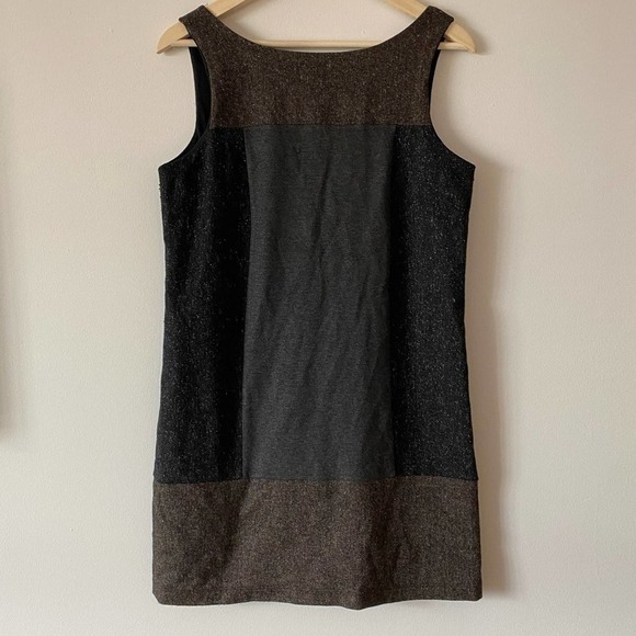 Bailey 44 wool blend color block minimalist fall/winter dress. Medium - Picture 1 of 11